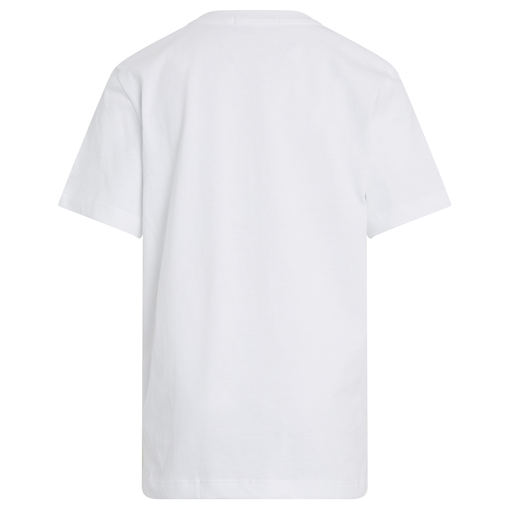 Calvin Klein - Ck Monogram Short Sleeves T-Shirt - White