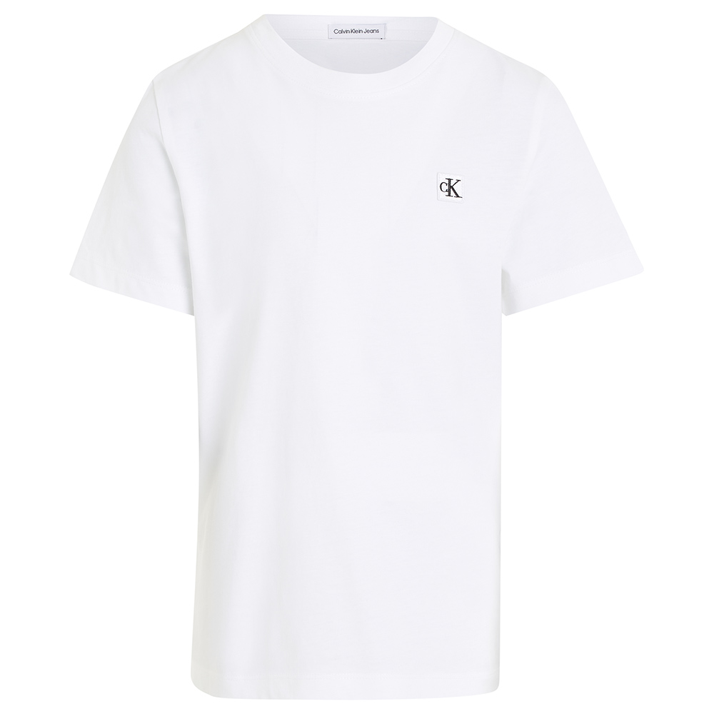 Calvin Klein - Monogram Mini Badge T-Shirt - White
