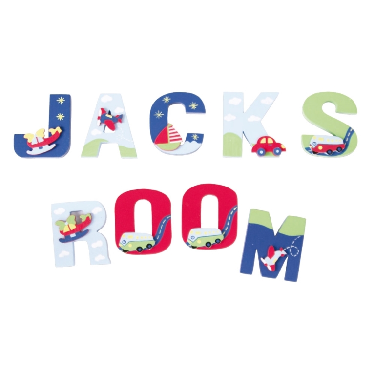 Jojo Maman Bebe - Wooden Primary Letters - Letter P