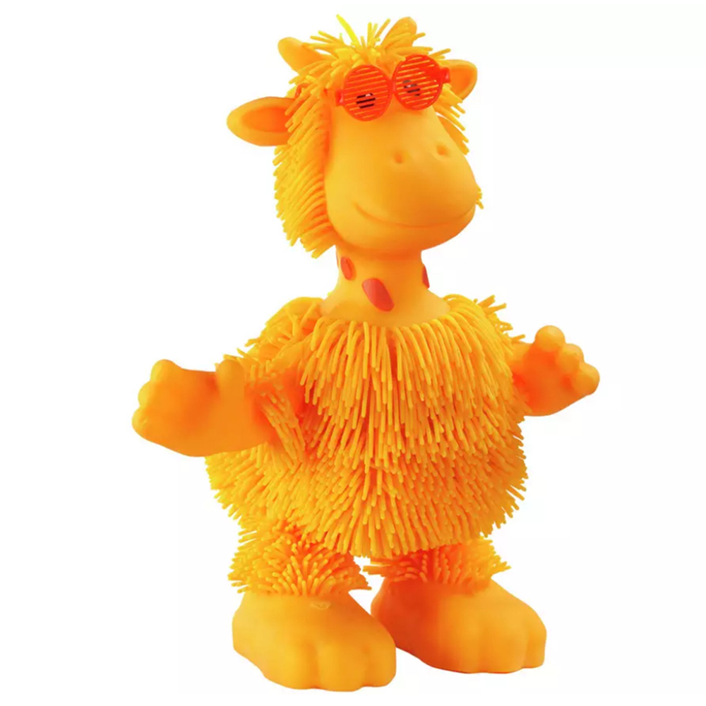 Jiggly Pets - Jiggly Pets Gigi Rubery Dancing Disco Giraffe - Orange