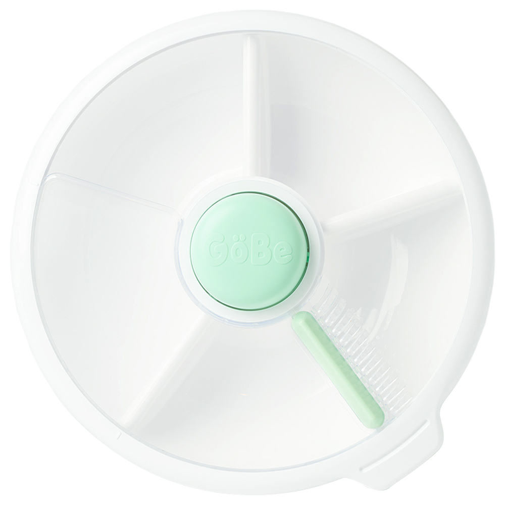 Gobe - Kids Baby Spinner Meal & Snack Box - Green