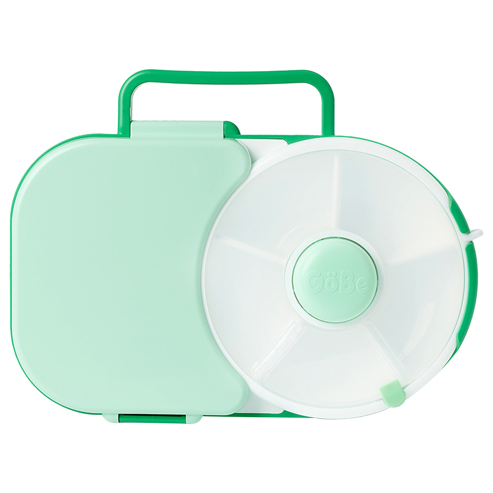 Gobe - Compartment Lunchbox w/ Detachable Snack Box - Green