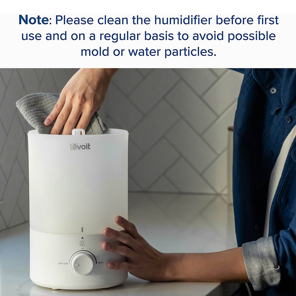 Levoit - Bedroom Humidifier - White - 3L