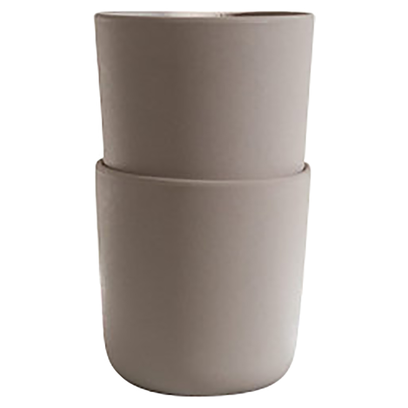 Cink - Bamboo Mug - Fog - Pack of 2