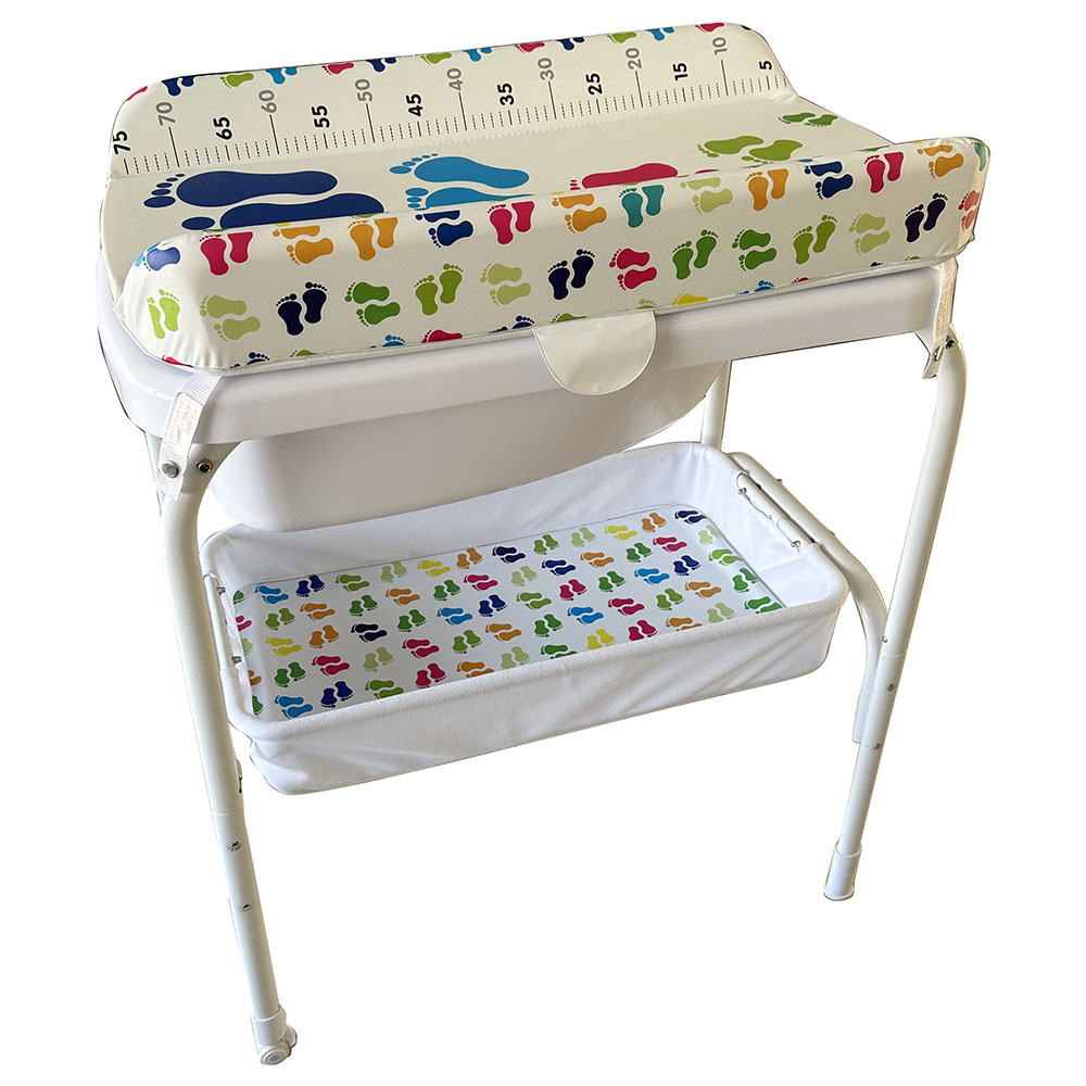TheKiddoz - Bath & Changing Table - Little Feet Design