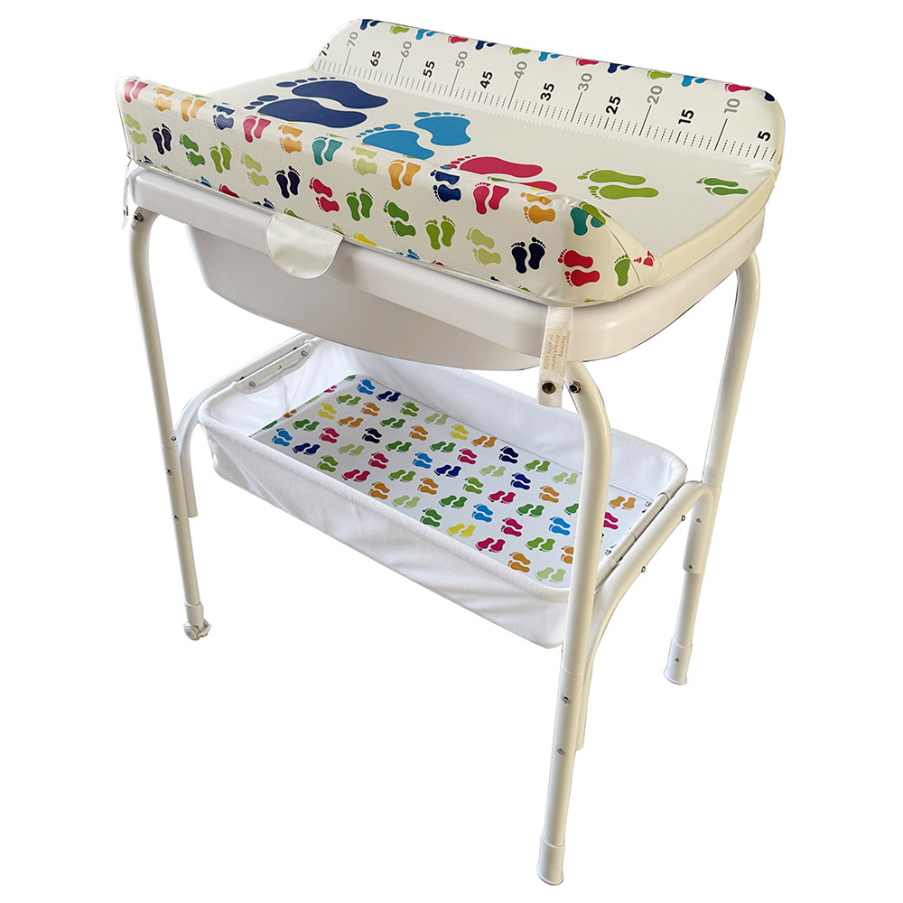 TheKiddoz - Bath & Changing Table - Little Feet Design