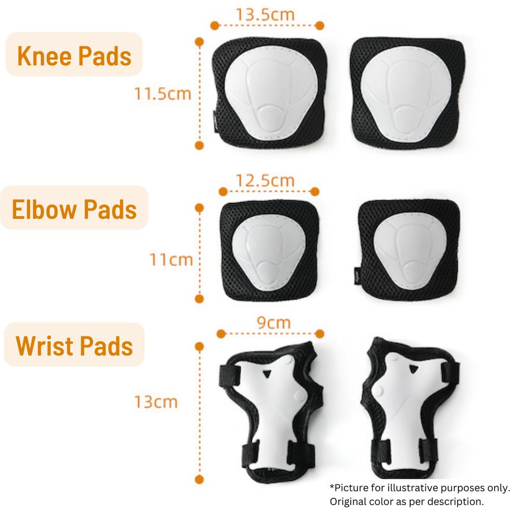 Mideer - Knee Elbow & Wrist Protective Gear Set - Gradient - 5pcs