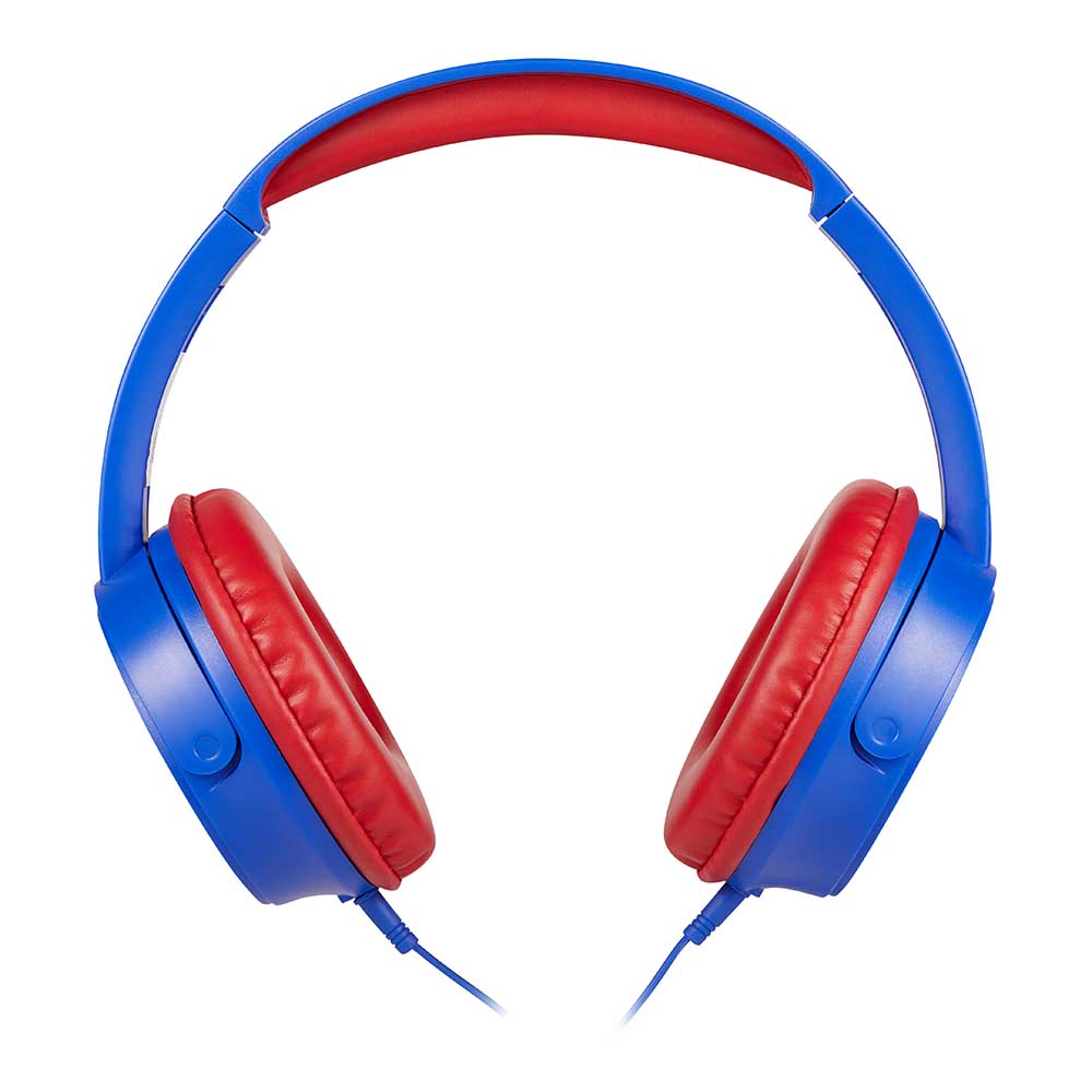 Volkano - Marvel Spiderman Stereo Headphones With Padded Ear Cups And 5 Stickers