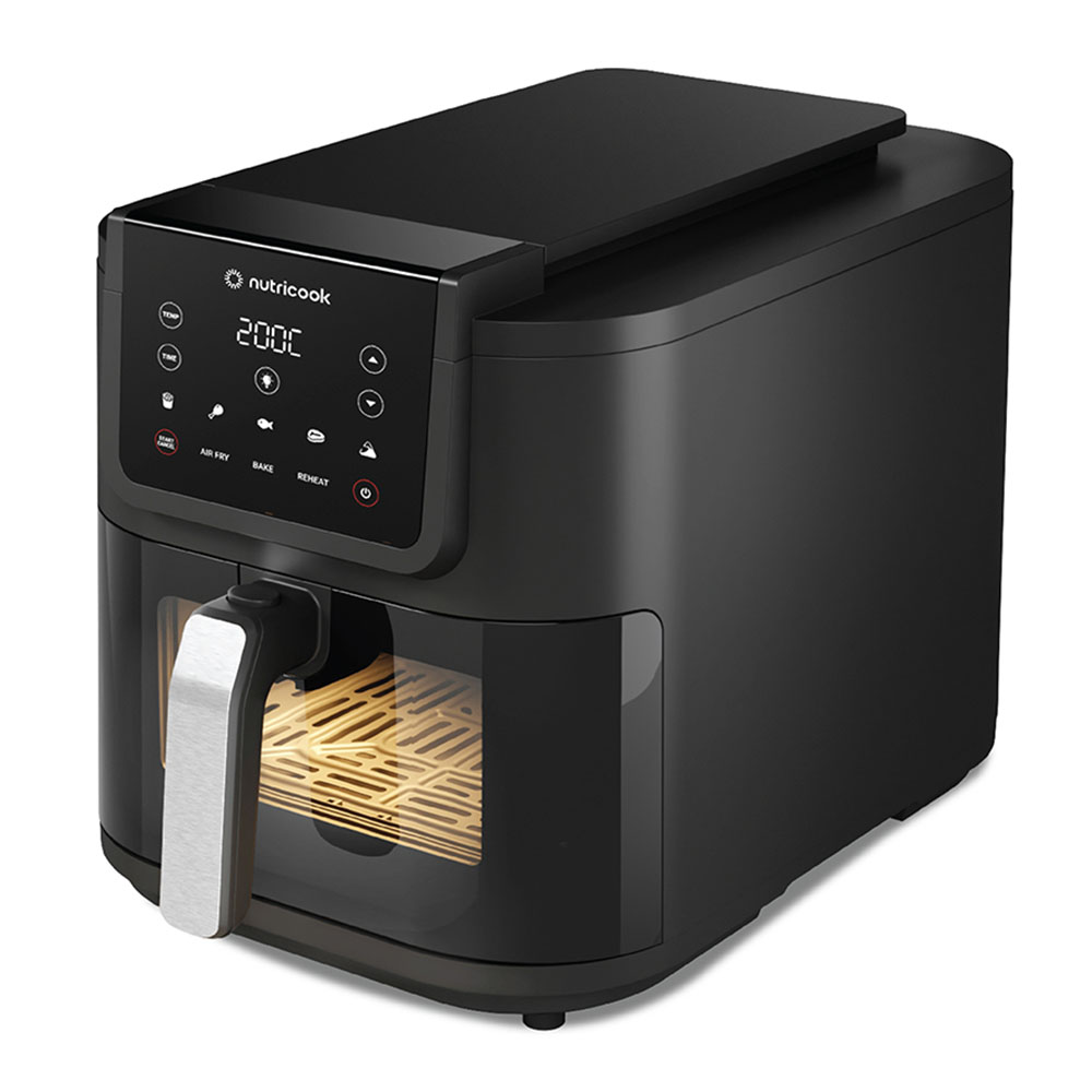 Nutricook - Slim XL Air Fryer - Black - 7.6 L - 1700 Watts