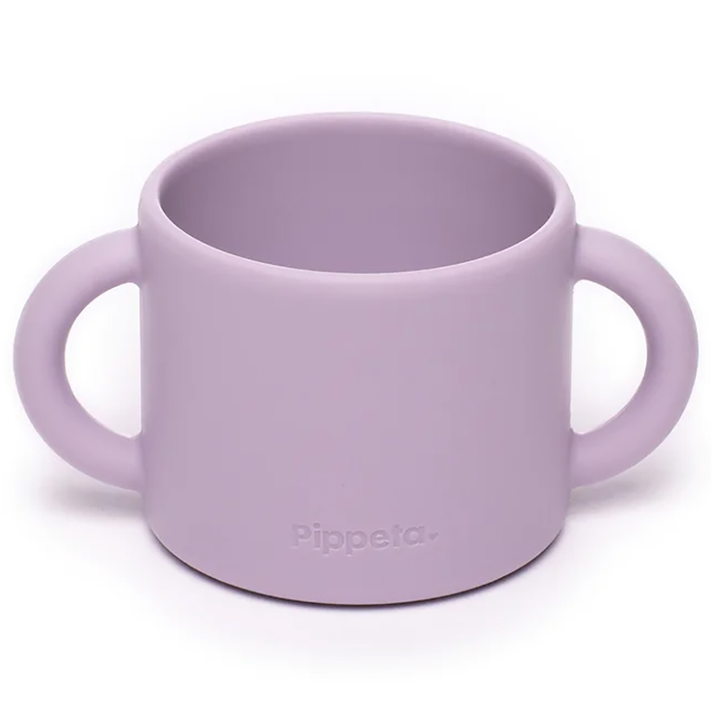 Pippeta - Silicone Cup & Straw - Lilac