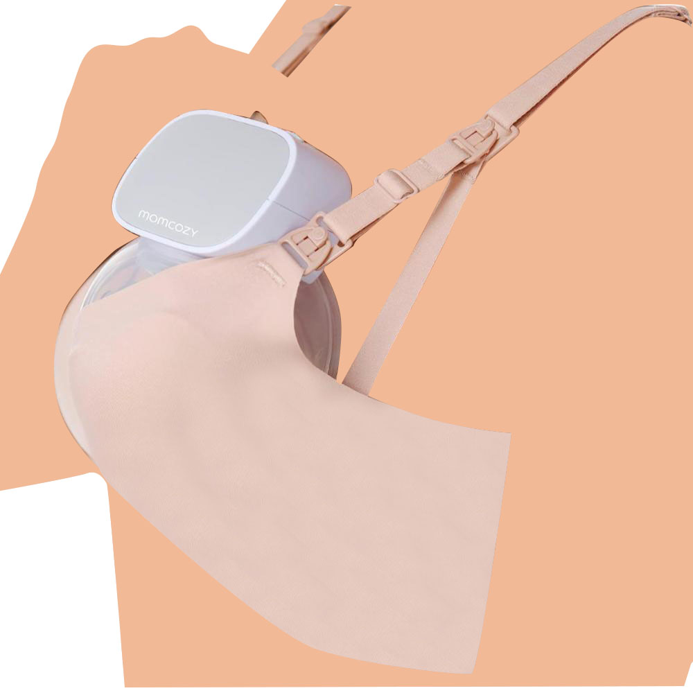Momcozy - Seamless Nursing Bra - Beige