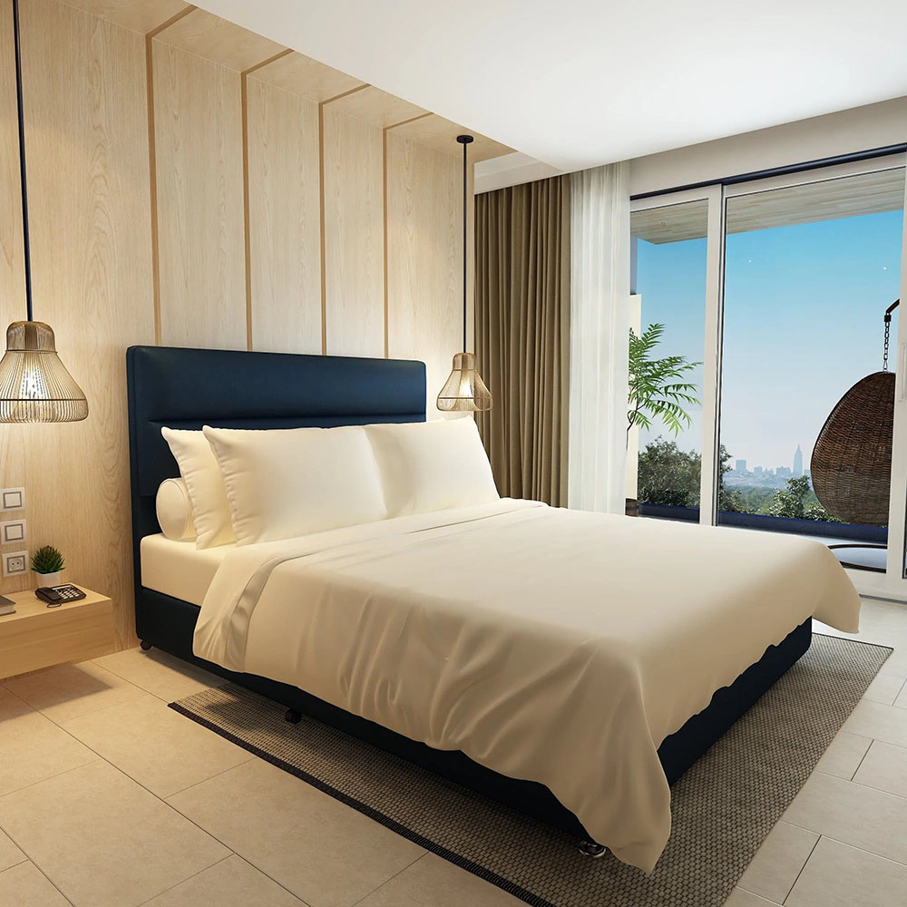 Silentnight - Bamboo Duvet Cover - Cream - 135 x 200 cm
