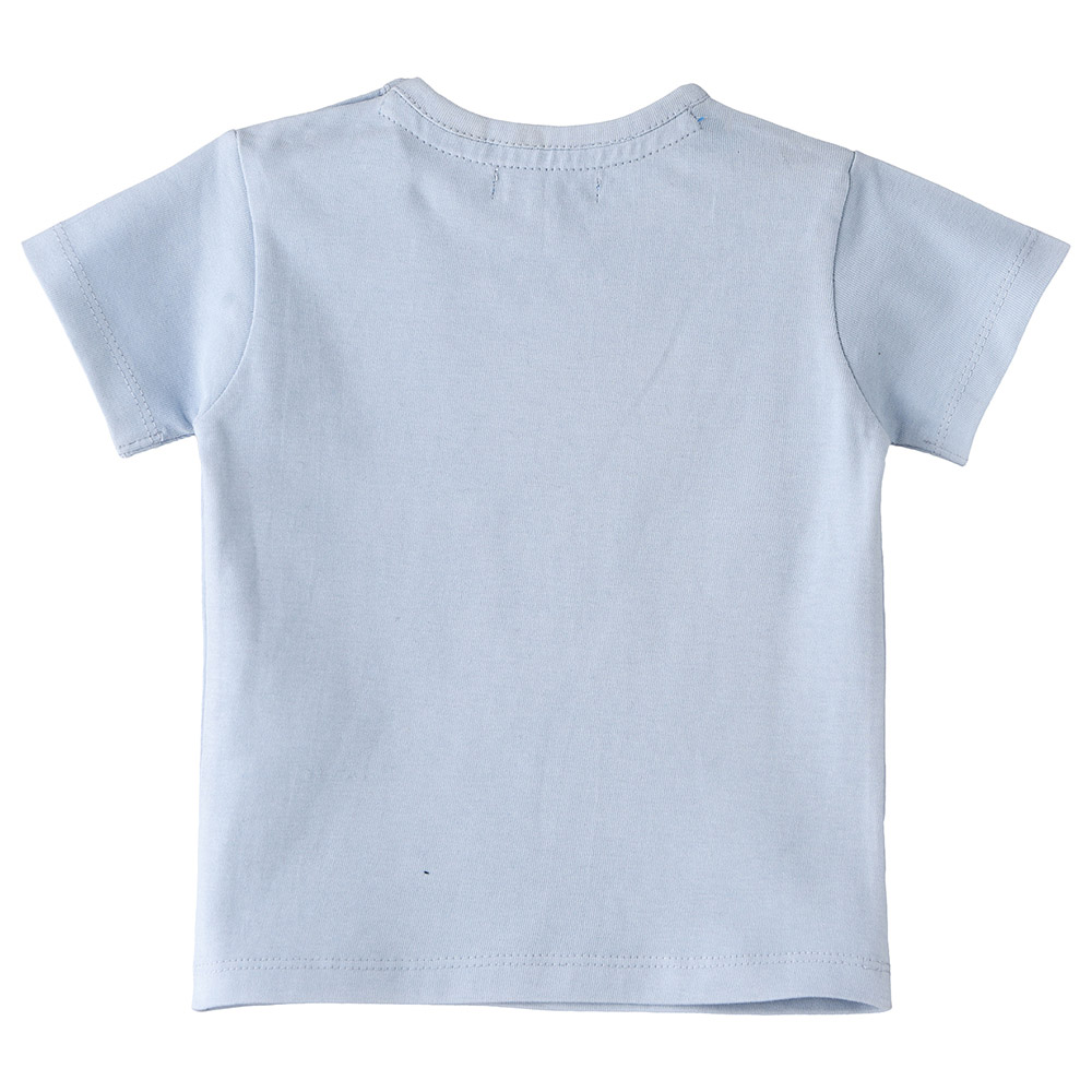 Jam - Boy's Spring-Summer Cool And Breathable T-Shirt - Blue