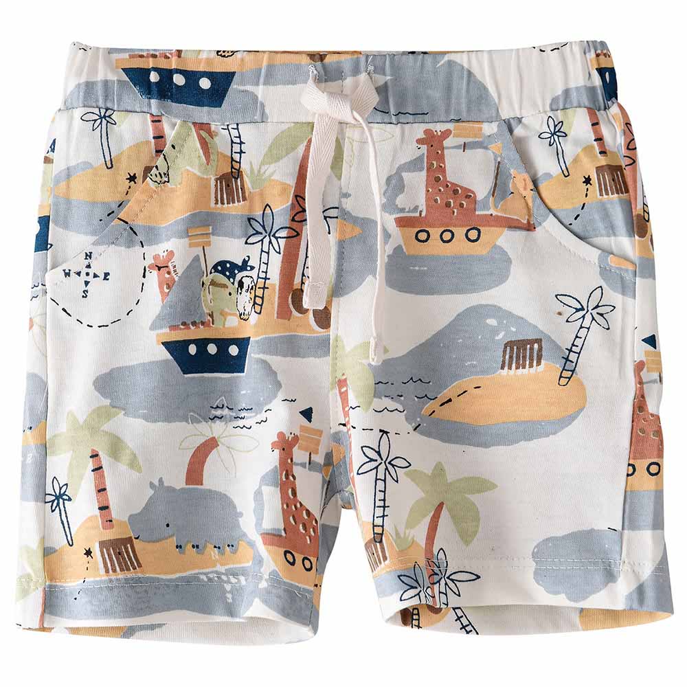 Jam - Summer Adventures Boys' Breathable Cotton Knit Shorts