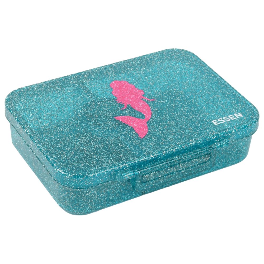 Essen - Personalized Tritan Bento Lunch Box - Teal Mermaid
