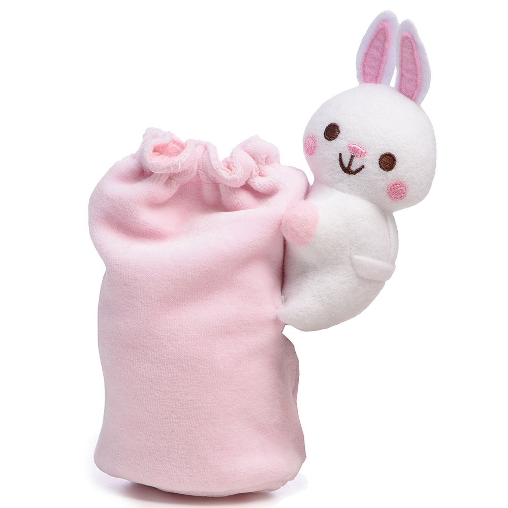 Tiny Hug - Newborn Soft And Insulated Baby Bottle Cover - Pink
