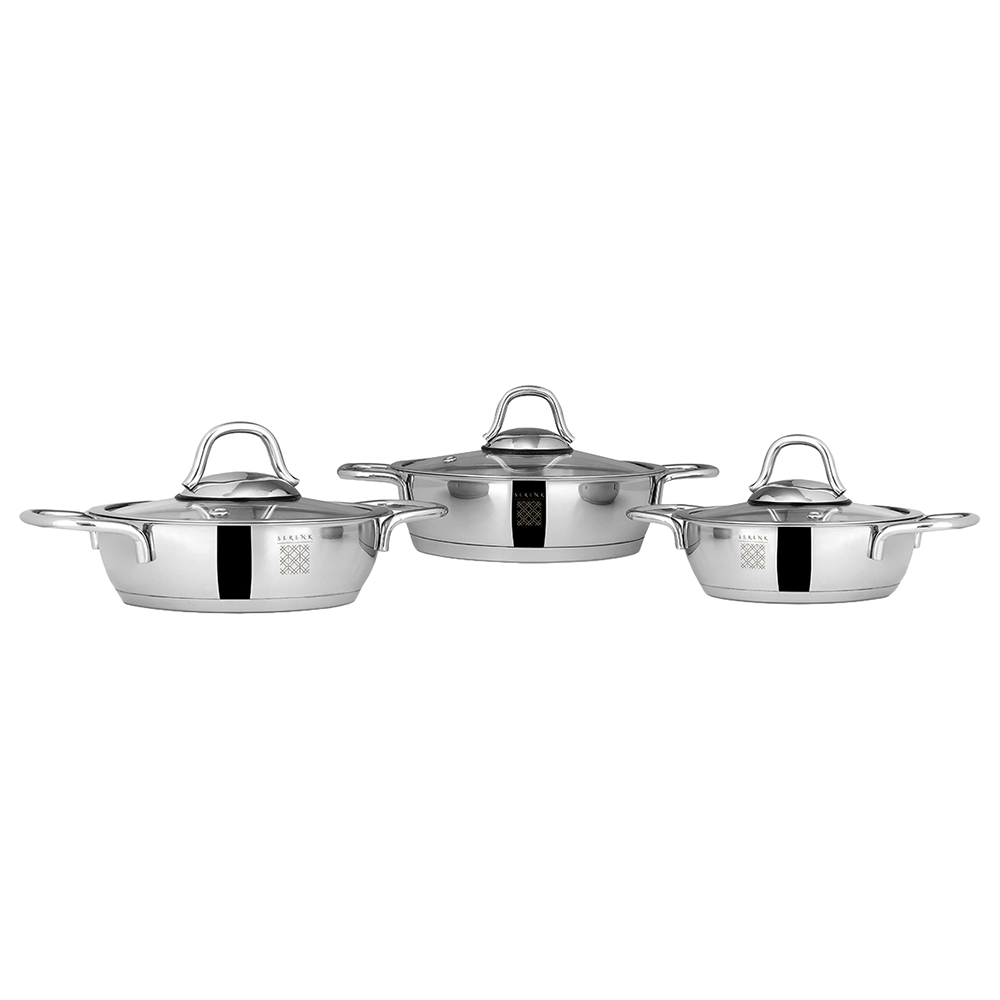Serenk - Stainless Steel Egg Pan 6pcs-Set