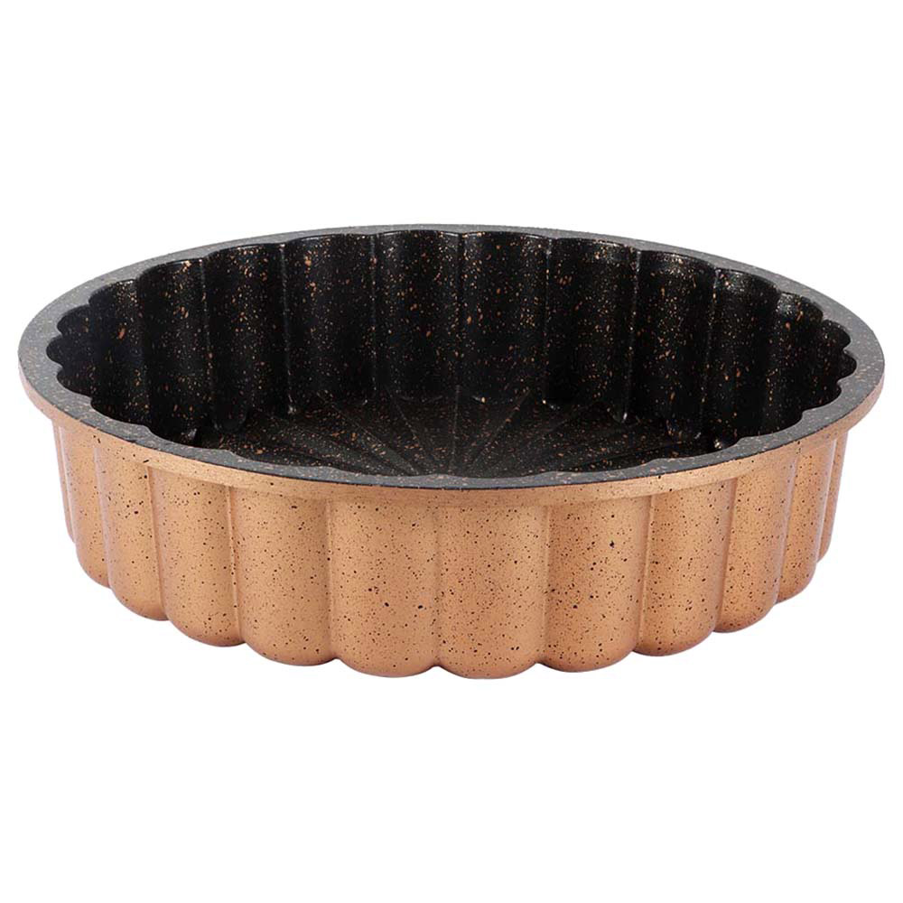 Serenk - Fun Cooking Tart Pan Quiche Pan - Yellow