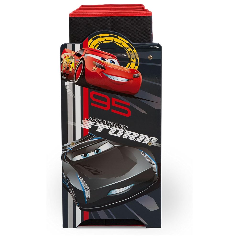 Delta Children - Cars Deluxe Multi Bin Toy Organizer