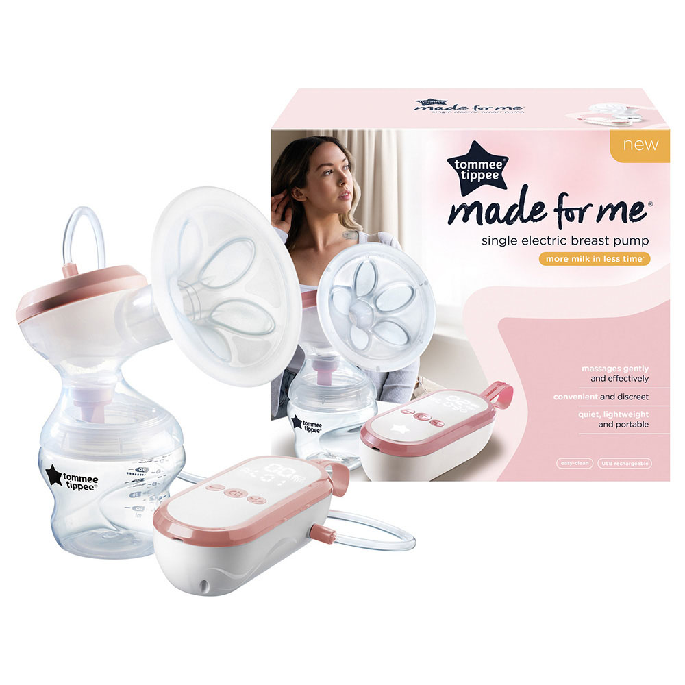 Tommee Tippee - Single Electric Breast Pump w/ 2pcs Nipple Shield