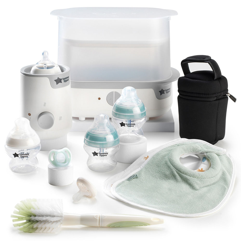 Tommee Tippee - Single Electric Breast Pump w/ Complete Feeding 12pc-Set