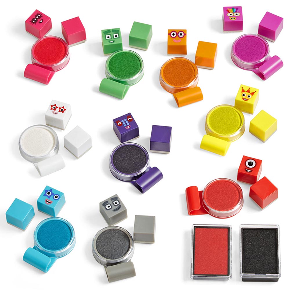 Learning Resources - Numberblocks Stamp Activity Set - 32pcs