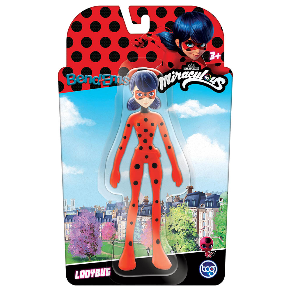Bend-Ems - Miraculous Lady Bug Figure