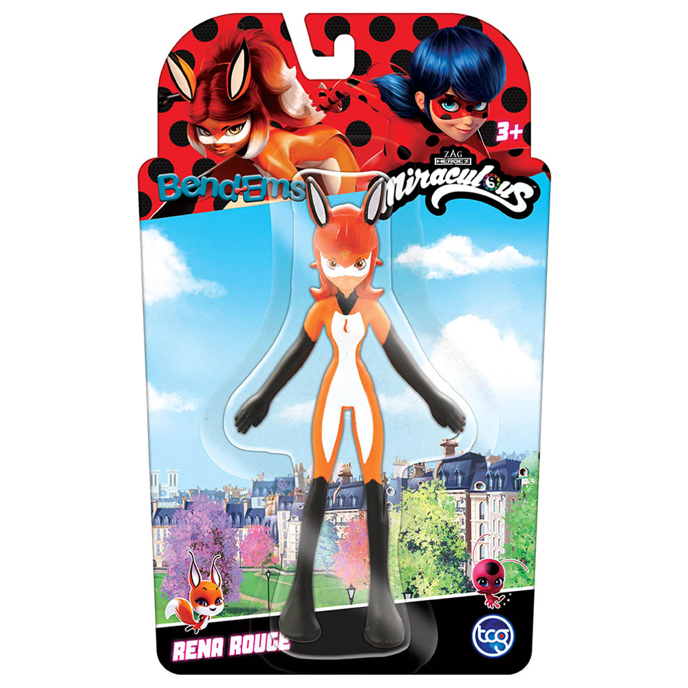 Bend-Ems - Miraculous Rena Rouge Figure