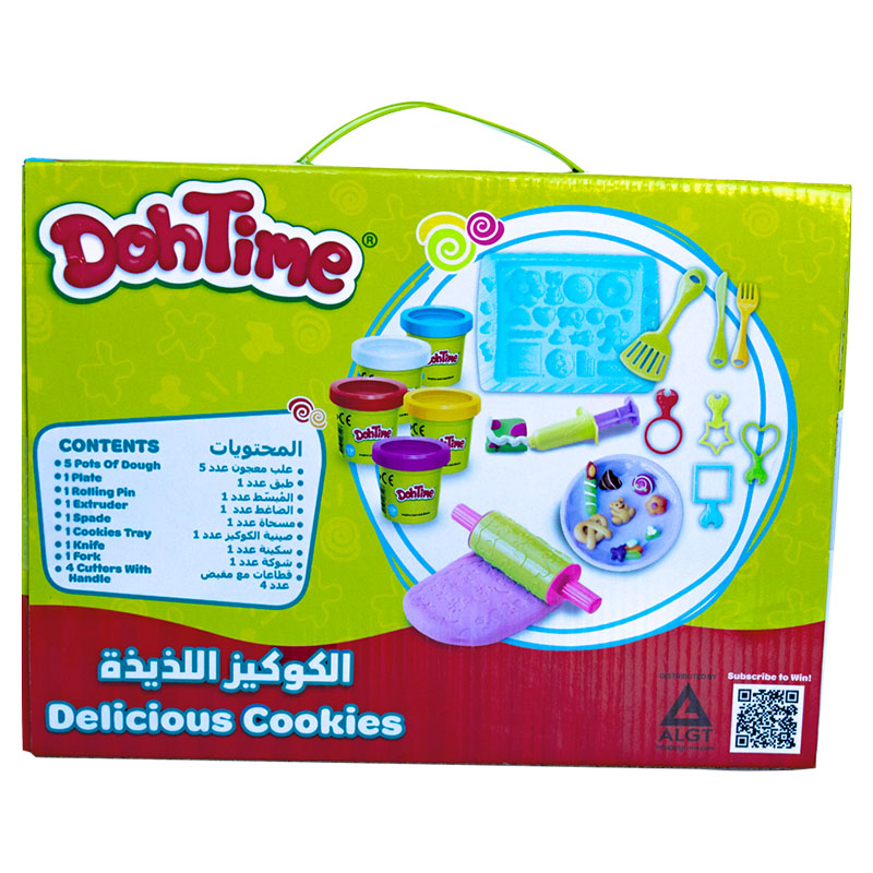Dohtime - Dough Delicious Cookies Playset - 16pcs