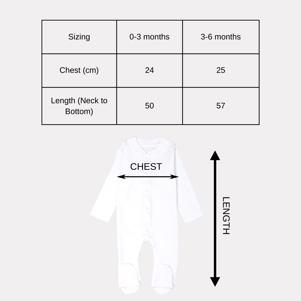 Impressions - My First Christmas Romper - White
