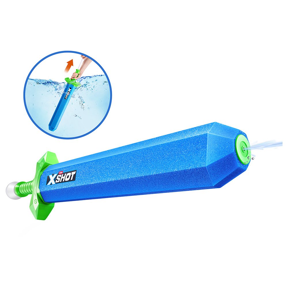 X-Shot - 2-in-1 Water Sword - Blue