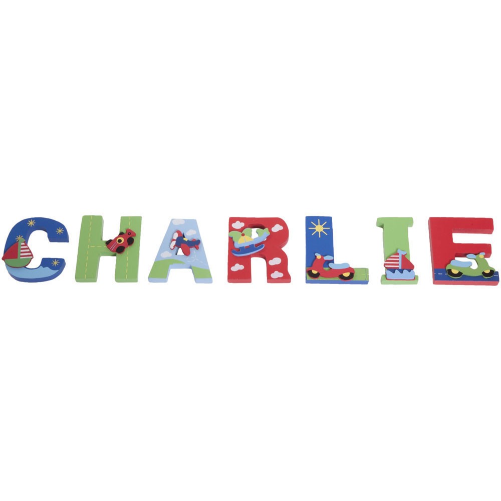 Jojo Maman Bebe - Wooden Primary Letters - Letter P