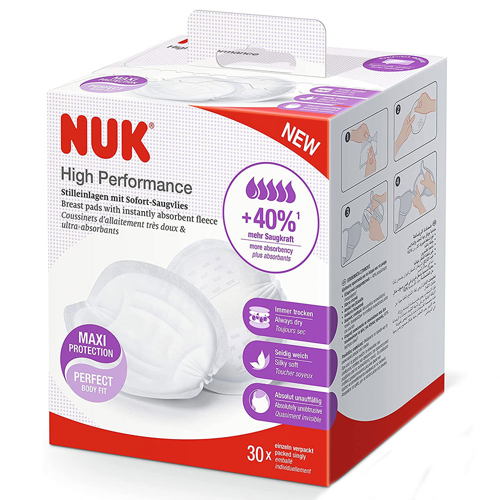 NUK Breast Pads Ultra Dry Comfort Pack of 30