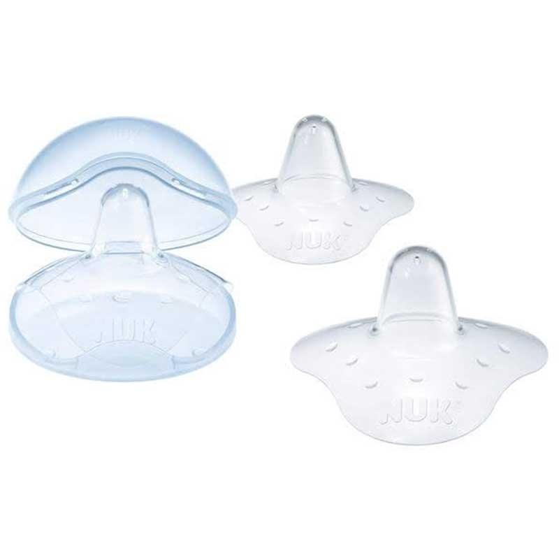 Nuk - Nipple Shields Medium Size - Clear