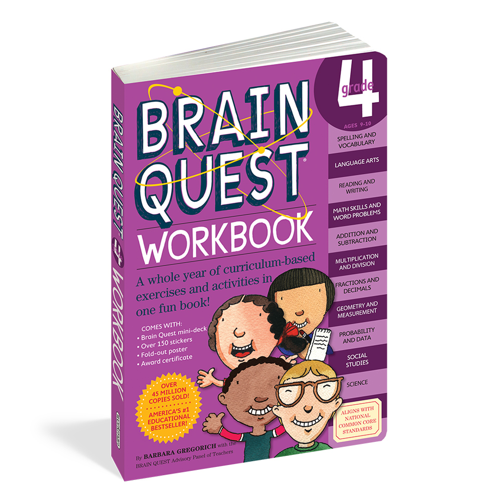 Brain Quest Grade 4 Workbook