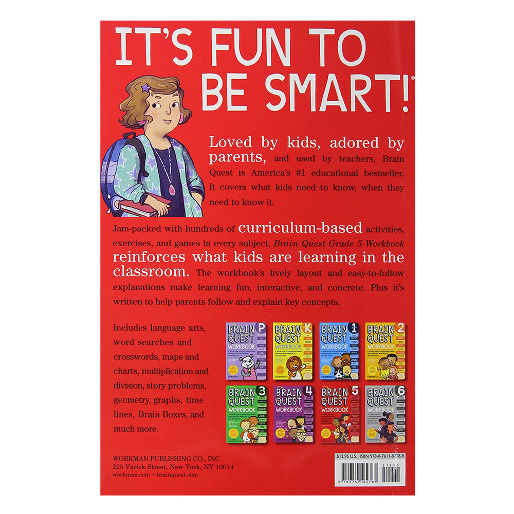 Brain Quest Workbook: Grade 5