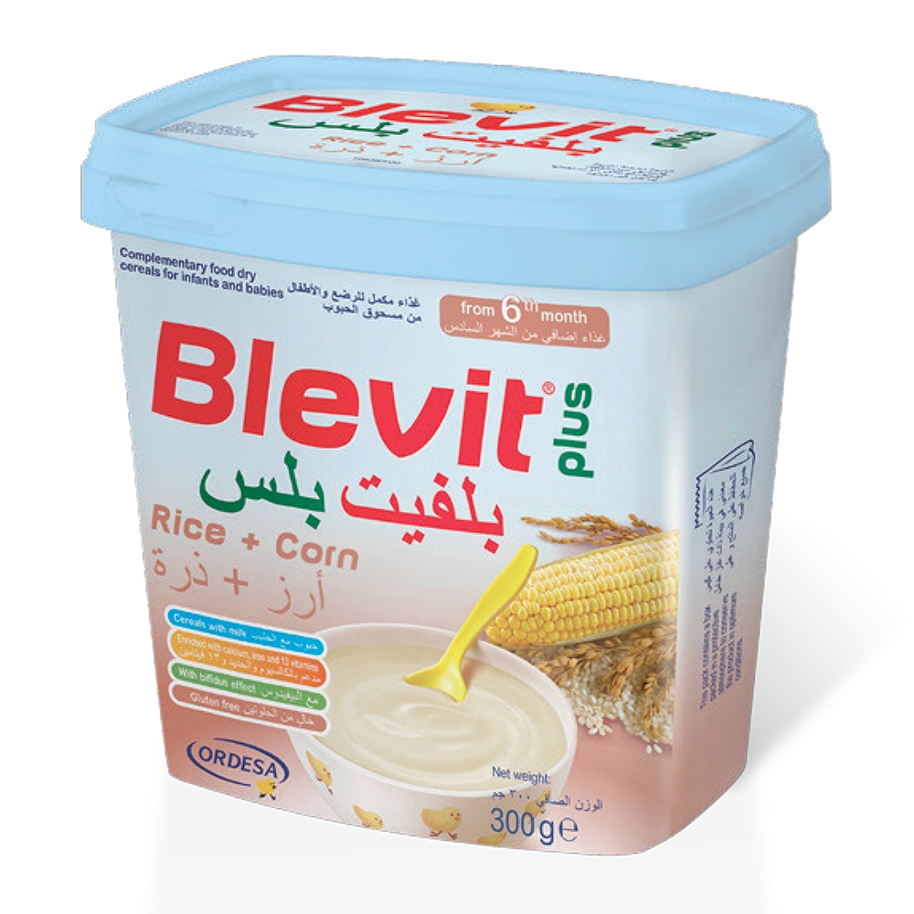 أورديسا حبوب بلفيت بلاس للأطفال رز وذرة