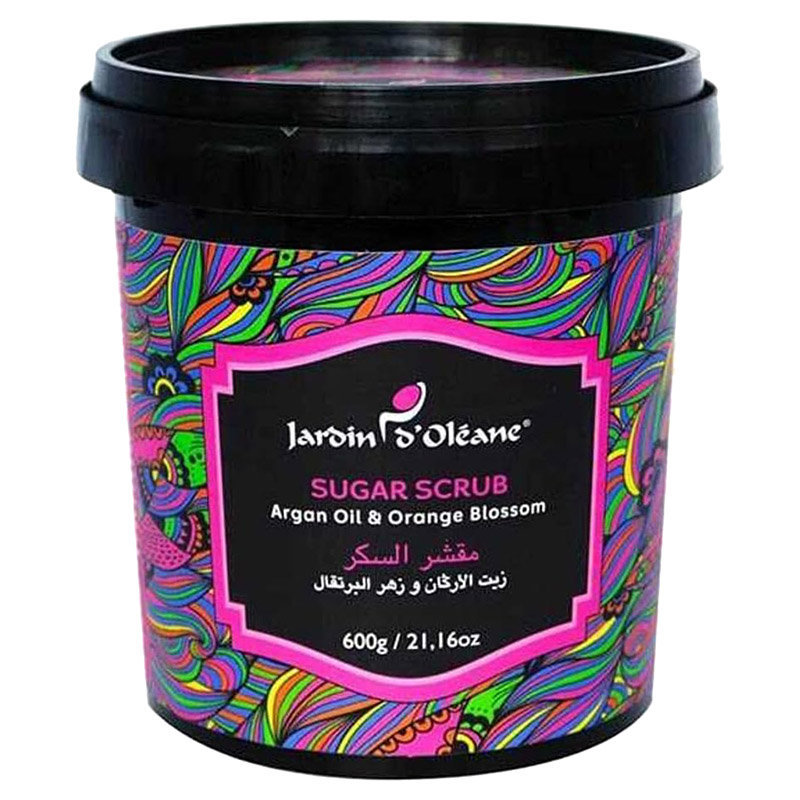 Jardin D'Oleane - Sugar Scrub - Argan Oil & Orange Blossom - 600 g