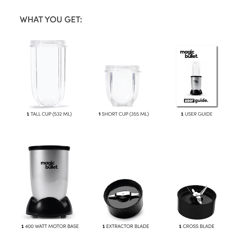 NutriBullet - Magic Bullet Blender & Mixer set - 400 W