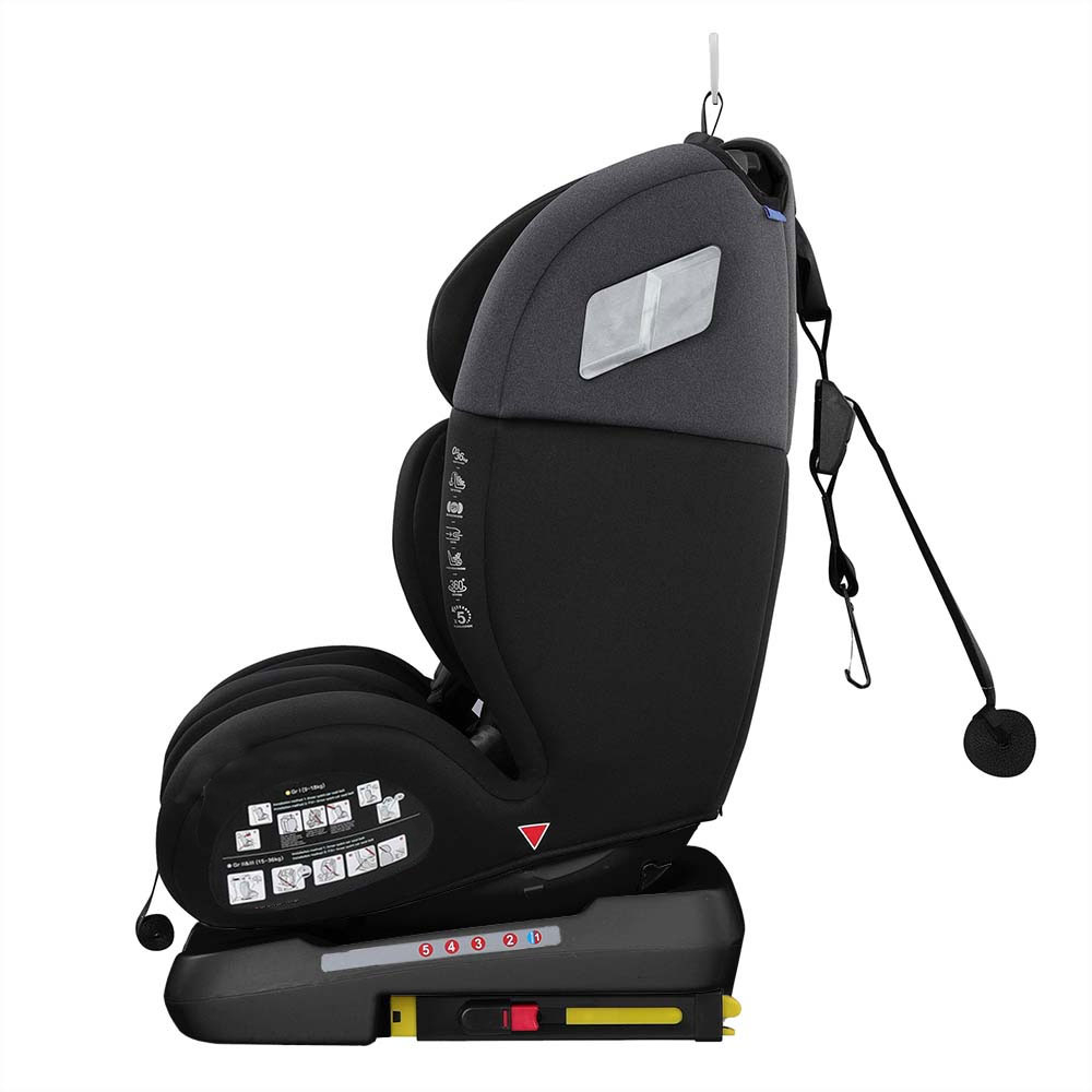 Teknum - Evolve 360D Car Seat With Isofix - Black